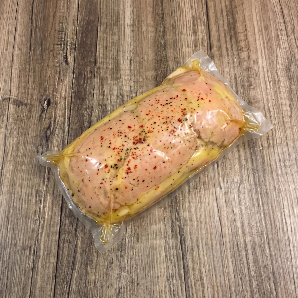 Foie gras mi-cuit de canard au piment d'Espelette 250g