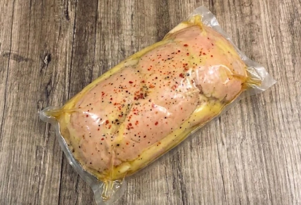 Foie gras mi-cuit de canard au piment d'Espelette 250g