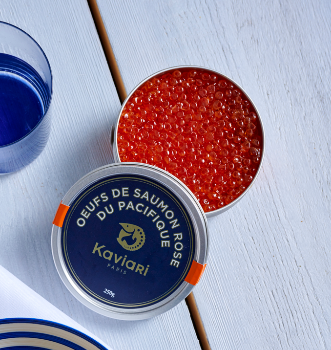 Oeufs de saumon sauvage, 125 G