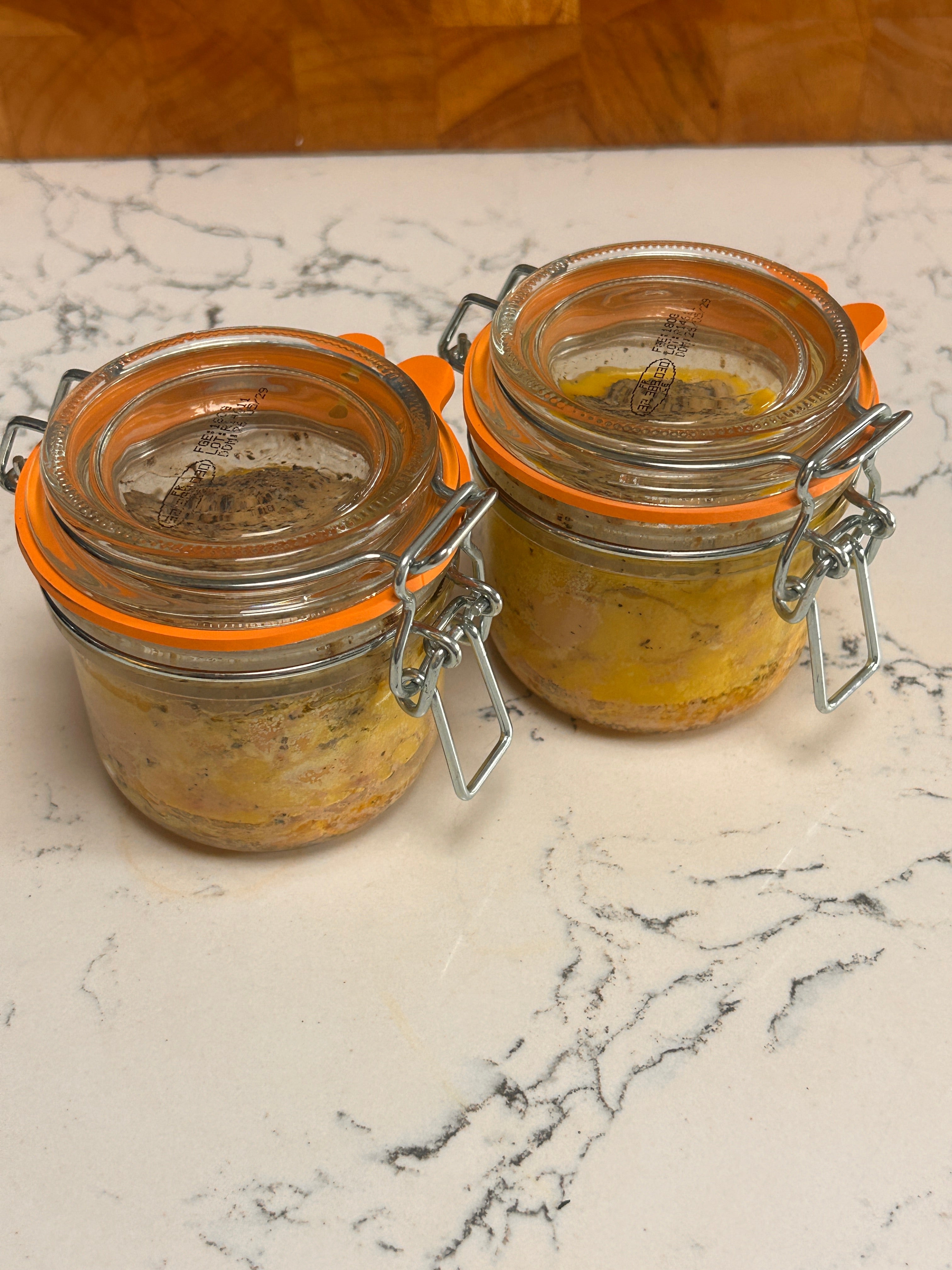 Lot de 2 Bocaux de Foie Gras de canard entier du Sud-Ouest 180g