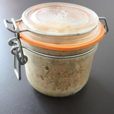 Gargantuesque truffé  : Pâté de cochon foie gras et truffe 5% - conserve de 350 g